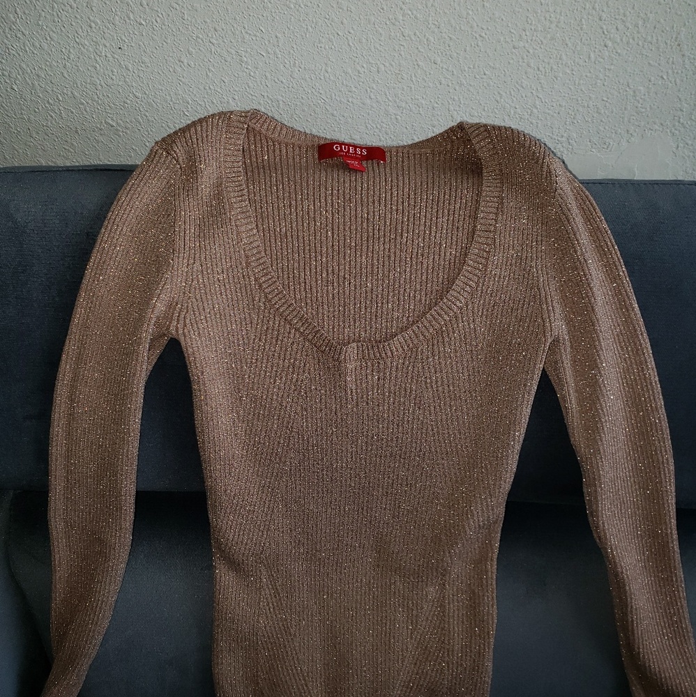 Golden sweater